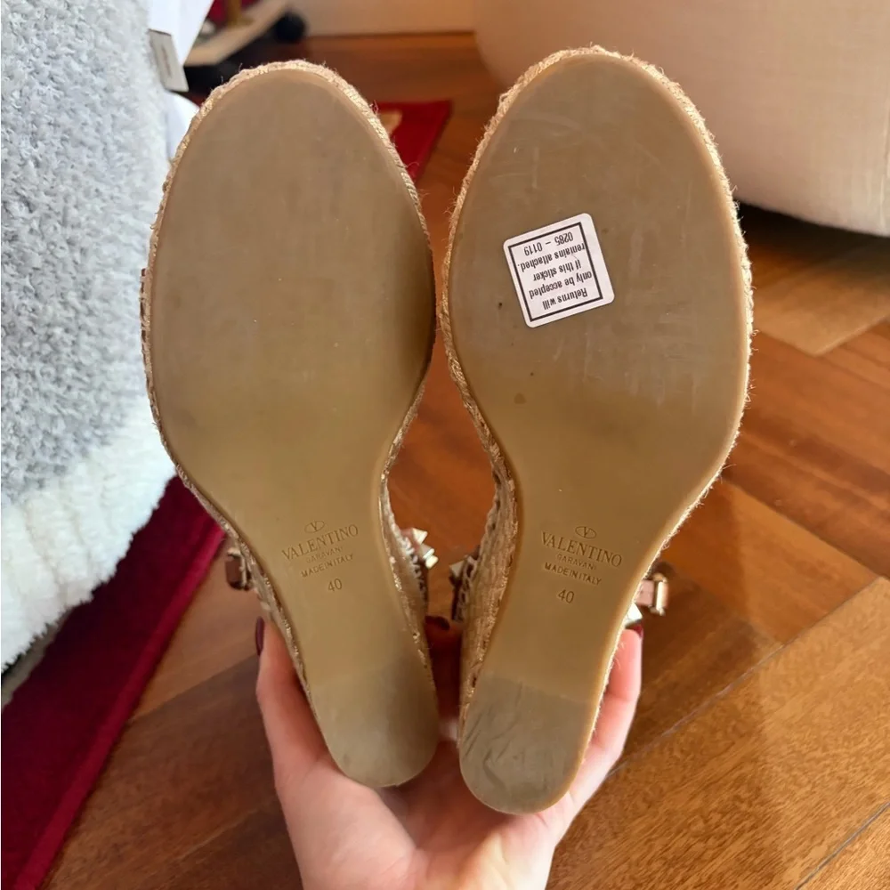 Valentino wedge sandals